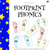 Footprint Alphabet Letters Game