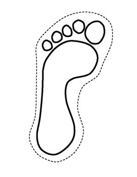 Summer Bulletin Board: Trace student's feet for footprints. Make water by  wrinkling and tear…