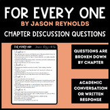 For Every One by Jason Reynolds Chapter Discussion Questions