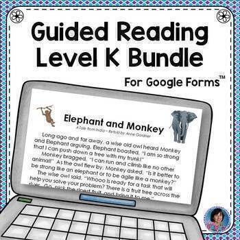 Preview of For Google Classroom™ Distance Learning Reading Second Grade Comprehension