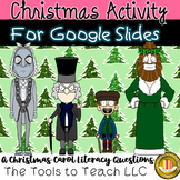 For Google Slides A Christmas Carol Reading Comprehension Distance Learning