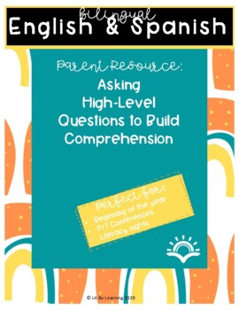 Preview of Bilingual Parent Resource: Comprehension
