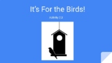 For the Birds (2.3) PLTW Slides Assignment