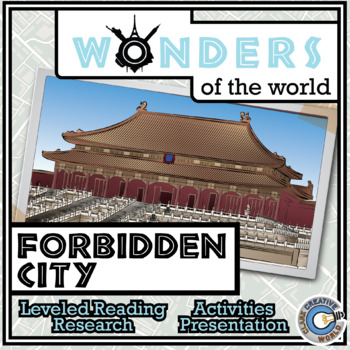 Preview of Forbidden City - Leveled Reading, Slides, Printables, Activities & Digital INB