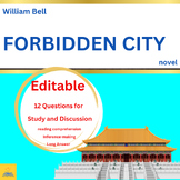 Forbidden City, by William Bell,  Novel Study Questions - 