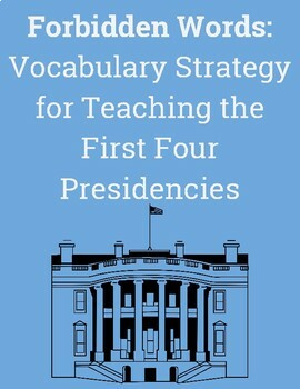 Preview of Forbidden Words: First Four Presidents