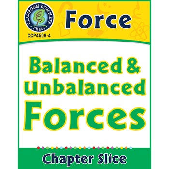 Preview of Force: Balanced & Unbalanced Forces Gr. 5-8