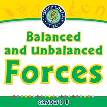 Preview of Force: Balanced and Unbalanced Forces - NOTEBOOK Gr. 5-8