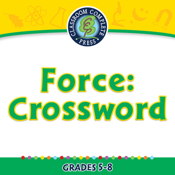 Preview of Force: Crossword - PC Gr. 5-8