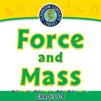 Preview of Force: Force and Mass - NOTEBOOK Gr. 5-8
