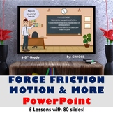 Force Friction Motion and More PowerPoint Presentation