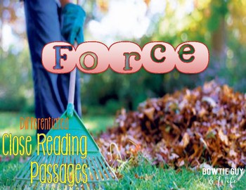 Preview of Force: Gravity and Friction {Differentiated Reading Passages}