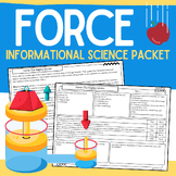 Force: Informational Force & Motion Reading Passage, Works