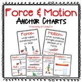 Force & Motion Anchor Chart Set