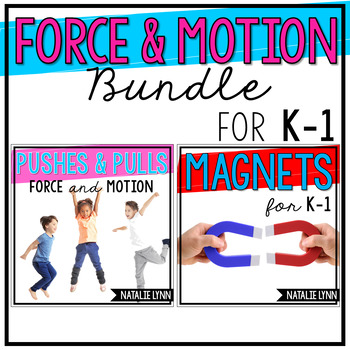 Preview of Force & Motion Bundle: Pushes and Pulls, Magnets