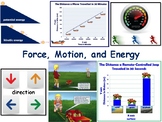 Force Motion Energy Lesson & Flashcards - study guide exam