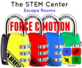 Preview of Force & Motion Science Escape Room