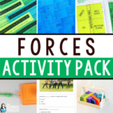 Force and Motion, Friction, & Gravity Activities Pack | La