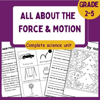 Preview of Force & Motion: Laws of Motion, Gravity, Friction, Energy, Simple Machines, MORE