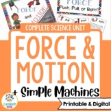 Force & Motion: Laws of Motion, Gravity, Friction, Energy,