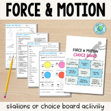 Force & Motion - Stations