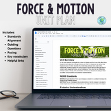 Force & Motion Unit Plan