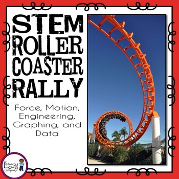 Preview of STEM Force and Motion Unit: Roller Coasters