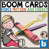 Force Motion and Energy Boom Cards Push & Pull Digital Tas