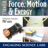 Force, Motion, and Energy: Bundle of Labs and Activities—W