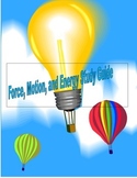 Force, Motion and Energy Study guide with Answers