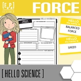 Force Vocabulary Activity | Role Play and Peer Teaching Sc