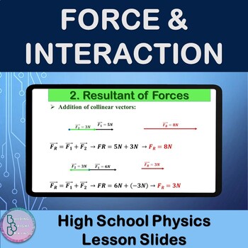 Preview of Force and Interaction | PowerPoint Lesson Slides High School Physics