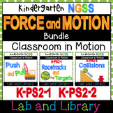 Force and Motion Bundle: A Kindergarten NGSS Science Unit 