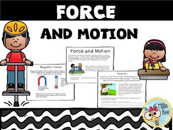 Preview of Force and Motion - 2nd Grade Science