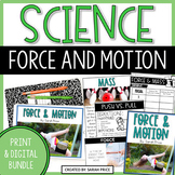 Force and Motion Printables & Digital Activities - 2nd & 3