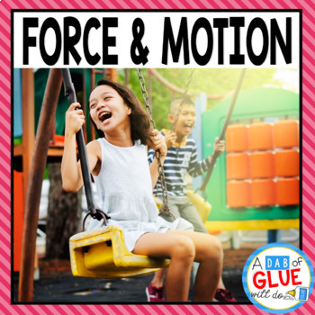 Preview of Force & Motion Science Unit | Push & Pull | Gravity | Friction | How things Move