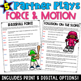 Force and Motion: 5 Science Partner Play Scripts with a Co
