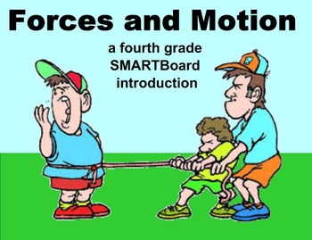 Preview of Force and Motion - A Fourth Grade SMARTBoard Introduction