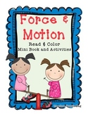 Force and Motion Book & Activities (Distance Learning Option)