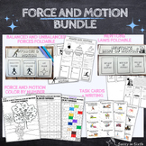 Force and Motion Bundle, Newtons Laws Foldable, Color by N