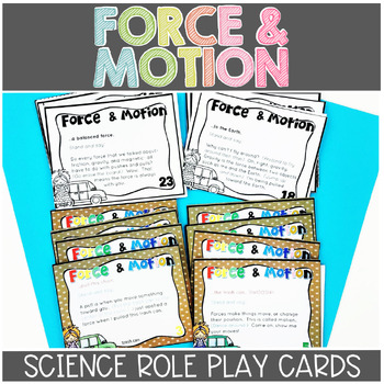 Preview of Force and Motion Causation Cards