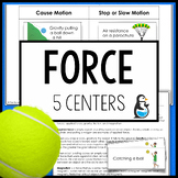 Force and Motion Centers | Science Weekly Five Stations | Friction & Gravity