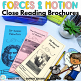 Force and Motion Close Reading Passages with Questions