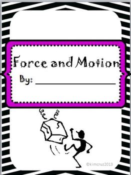 Preview of Force and Motion Common Core Pack