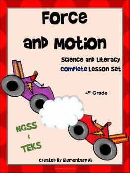 Preview of Force and Motion: Complete Lesson Set (TEKS & NGSS)
