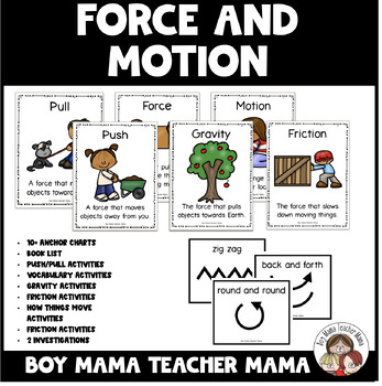 Preview of Force and Motion DISTANCE LEARNING