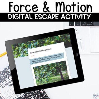 Preview of Force and Motion Digital Escape Room