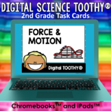 Force and Motion Digital Science Toothy ® Task Cards | Dis