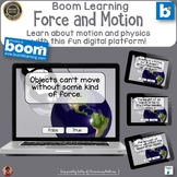 Force and Motion Facts Boom Learning Digital Task Cards