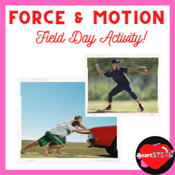 Preview of Force and Motion Field Day - Distance Learning
